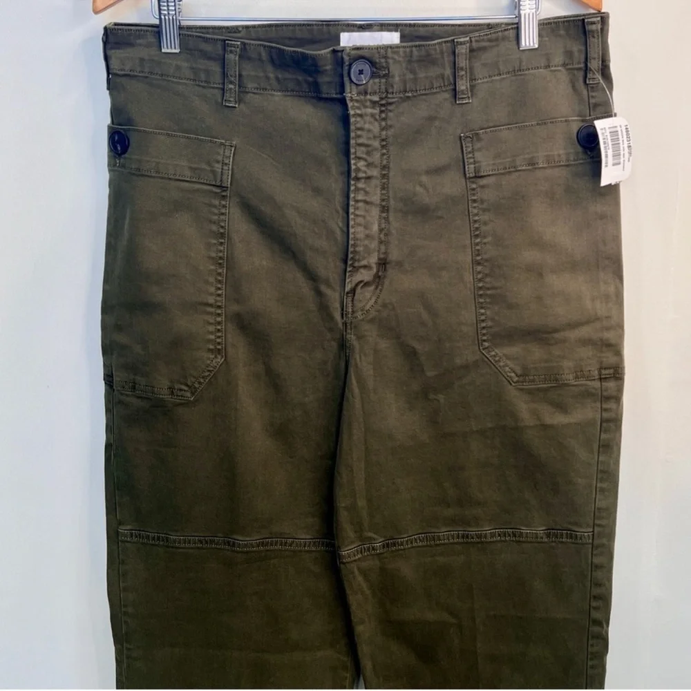 NWT Frame Olive Green Utility Pants, Size 33 - Picture 4 of 11